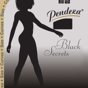 Pendeza Pantyhose sheer tights xxl/q black secrets